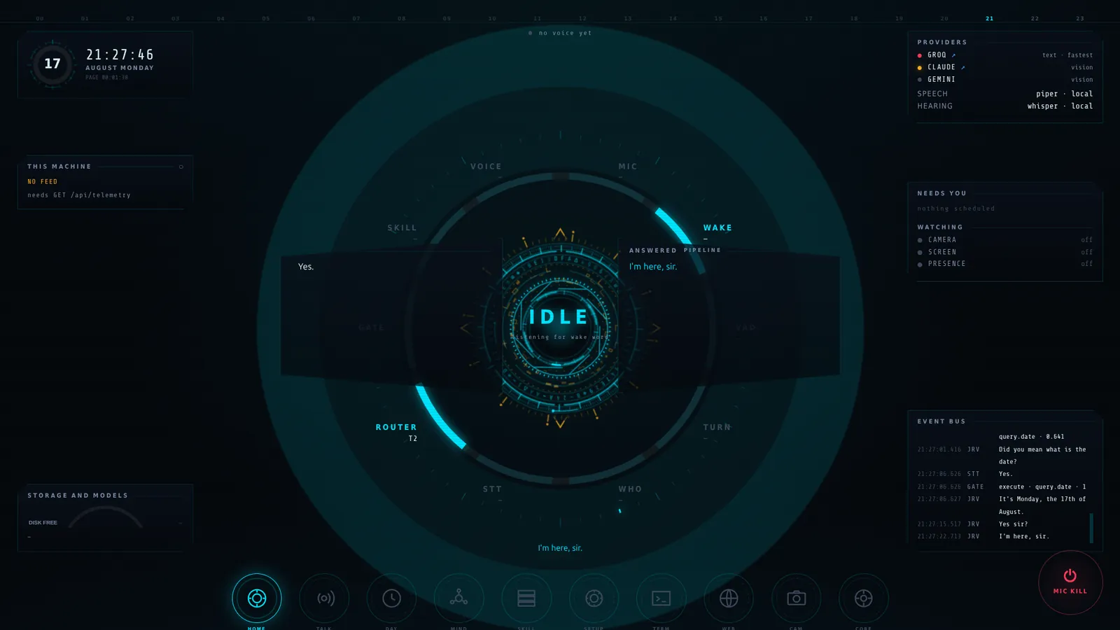 Jarvis HUD: The ION theme